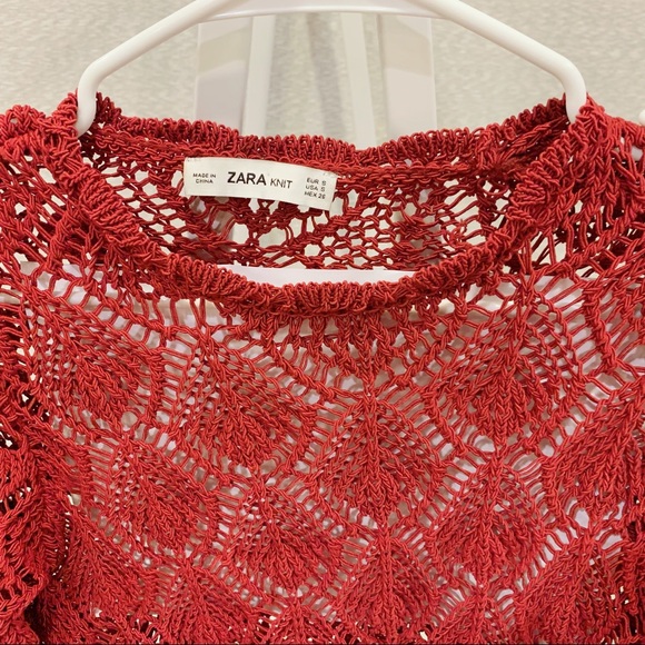 Zara openwork knit sweater - Picture 2 of 3